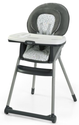 Graco Floor2Table ハイチェア グレー/ホワイト Graco Floor2Table 7-in-1 Highchair - Macy's