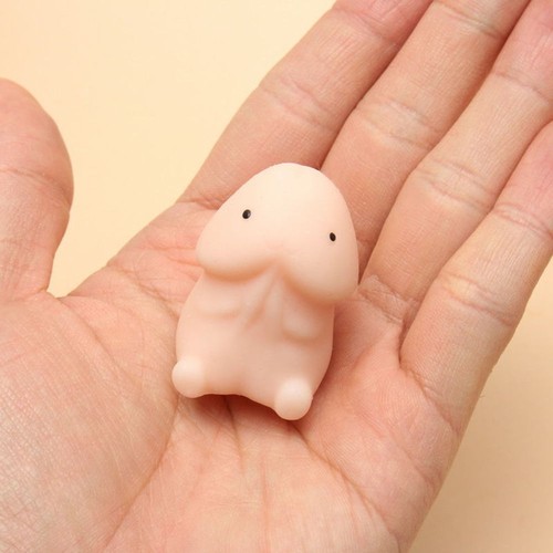 Mochi Dingding Squishy Focus Squeeze Cute Healing Toy Soft Joke Gift Fun - Lot - 第 4/15 張圖片