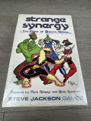 Strange Synergy The Game of Bizarre Battles Steve Jackson Games - NEW SEALED