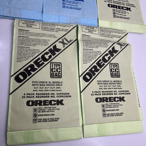 Lot Of 5 Bags For Oreck Type CC Vacuum Cleaner Bags CCPK8 - Picture 4 of 4