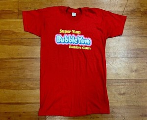 80s〜90s BUBBLE GUM ヴィンテージT MADE IN USA sBubble gum based on