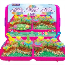 Made By Me! 60+ Piece Color-Changing Sensory Garden Toy Playset