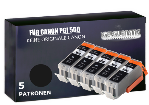 XXL Patronen für Canon PGI-550 CLI-551 Pixma IP7250 IX6850 MG5650 MG6650 MX925 - Bild 12 von 86