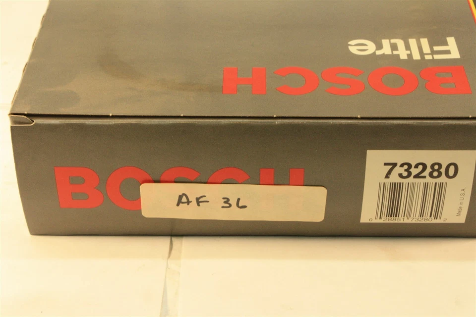 Air Filter Bosch 73280 AF36 for HONDA Prelude with Carburettor 1983-1987 - Image 2 of 2