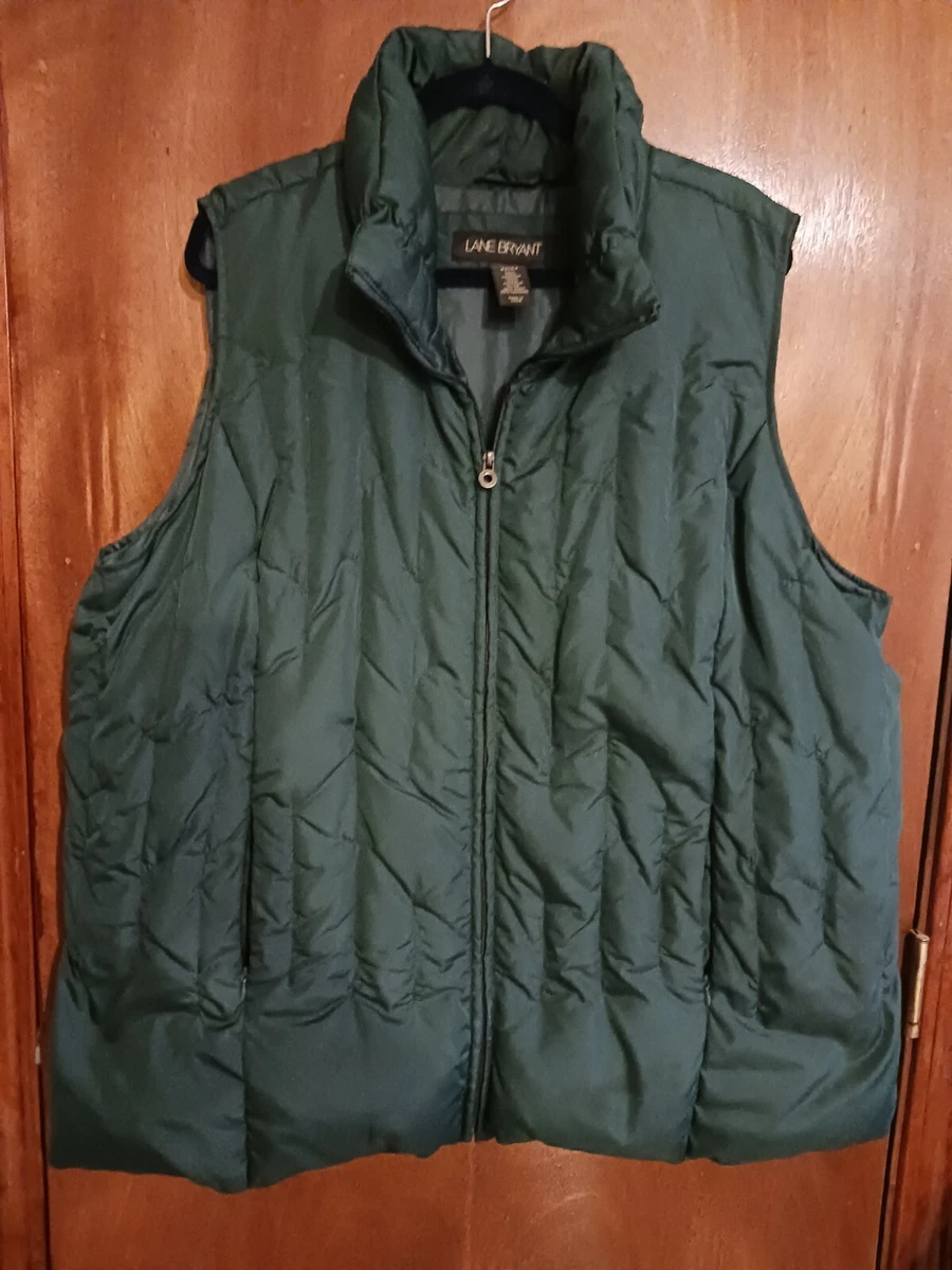 Lane bryant puffer vest sale