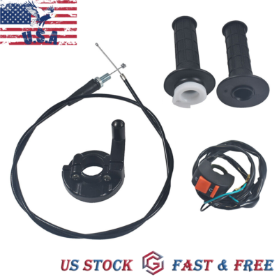 #ad 7 8quot; 22mm Twist Throttle Cable Handle Kit For Predator 196cc 212cc 6.5hp Coleman $15.99