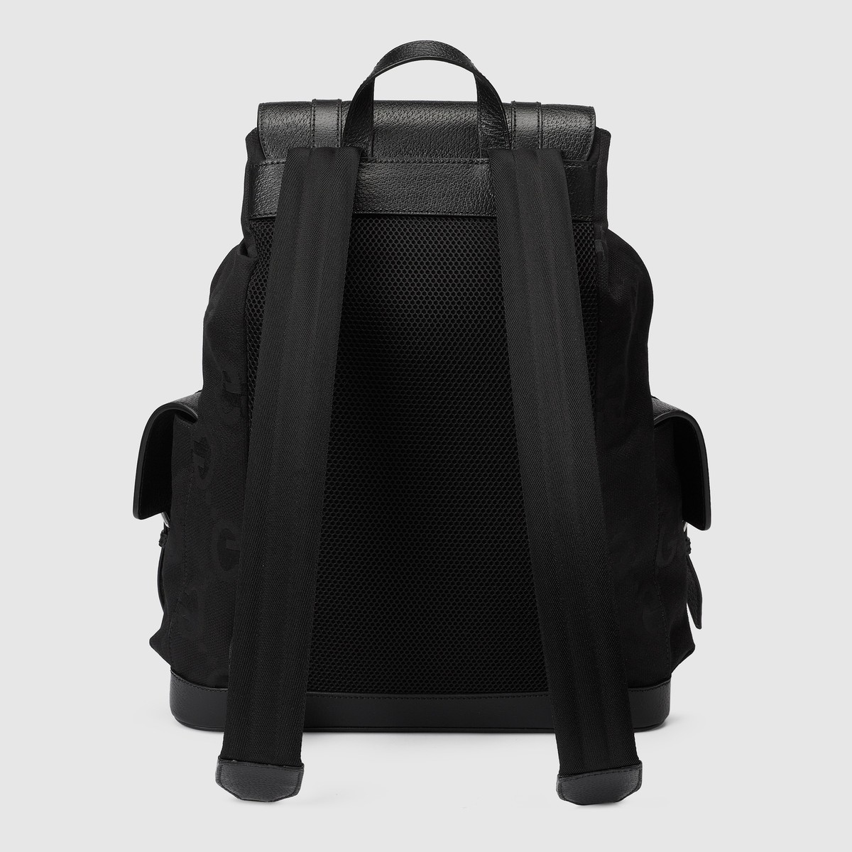 NEW GUCCI 678829 UNISEX ALL BLACK SIGNATURE JUMBO GG CANVAS NEW GUCCI 678829 UNISEX ALL BLACK SIGNATURE JUMBO GG CANVAS