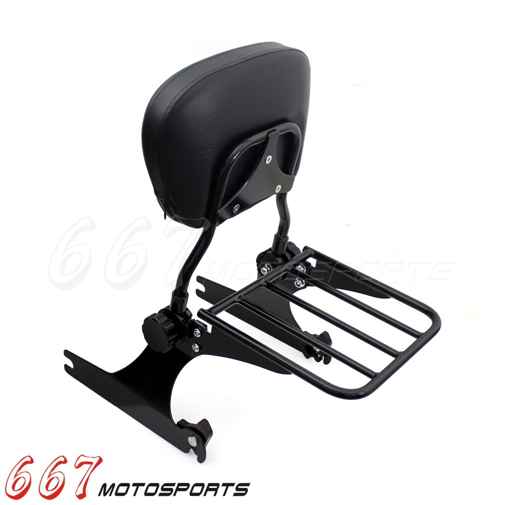 Super Glides TALL BACKREST SISSY BAR HARLEY DYNA SUPER GLIDE