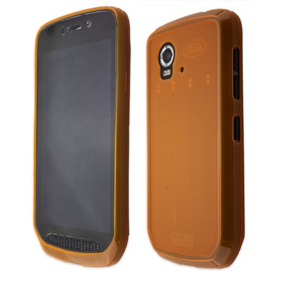 caseroxx TPU-Hülle für Land Rover Explore in orange aus TPU