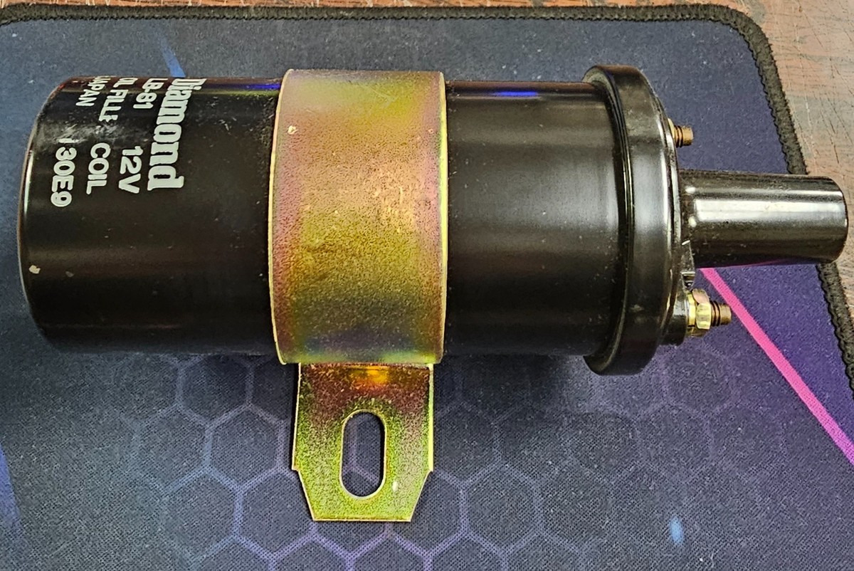 Diamond LB-81 Internal Resistor Oil Filled 12v Ignition Coil