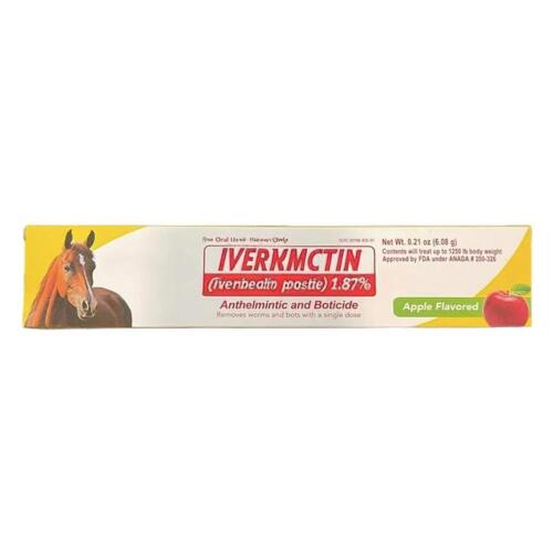 1-10PACK OEM Paste Horse Dewormer - Apple Flavor Exp 3 Y E A R NEW - Picture 15 of 21