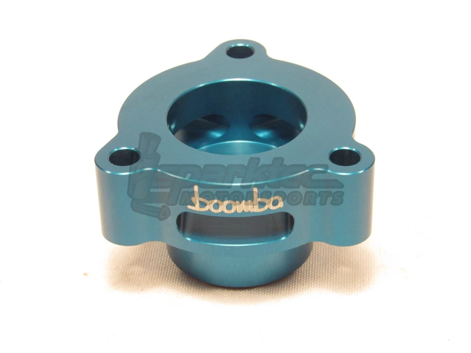 Adaptador de válvula de soplado Boomba Turbo BOV azul 17-18 Ford Fusion Sport Ecoboost Foto 3 de 4