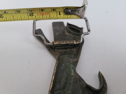 Fibbia per cintura vintage The Hammer, Saw e Level, made in USA - Foto 15 di 16