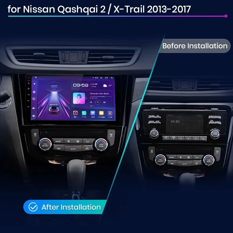 Autoradio para Nissan Qashqai J11 2013-2017 1G+ 32GB Carplay-Androidauto Wifi - Imagen 2 de 4