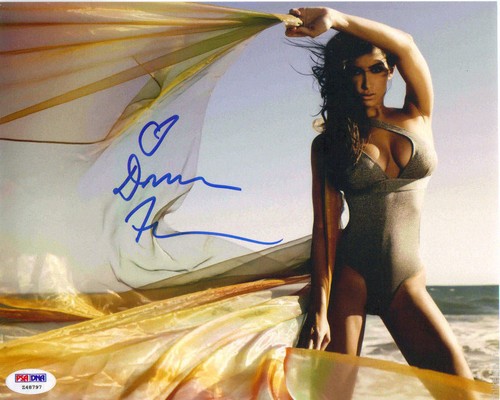 Donna Feldman Fashion House Deal No Deal Autograph 8x10 Photo PSA DNA COA ms-96 - 第 1/2 張圖片