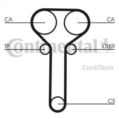 ''CONTITECH Water Pump &amp