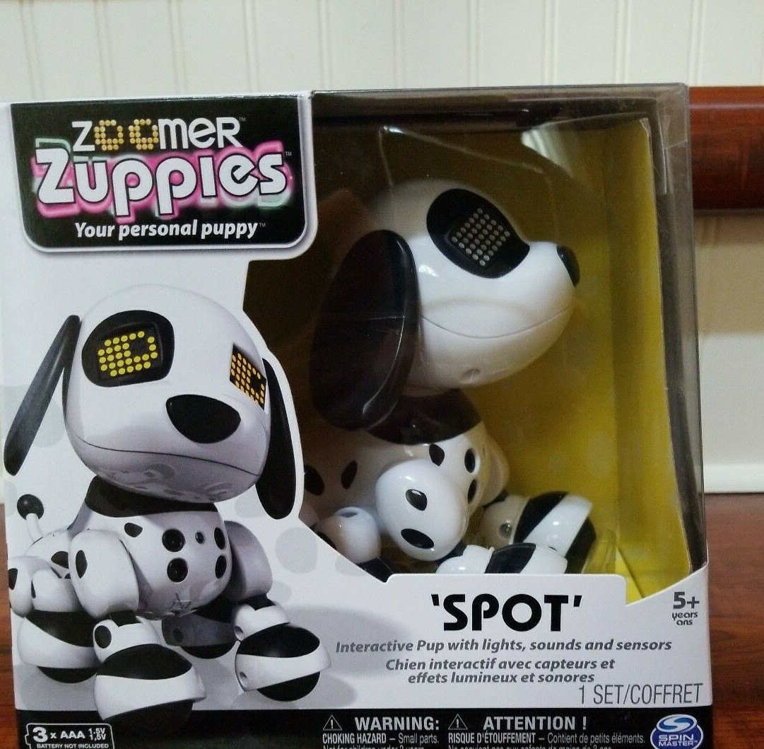 zoomer dalmatian robot dog