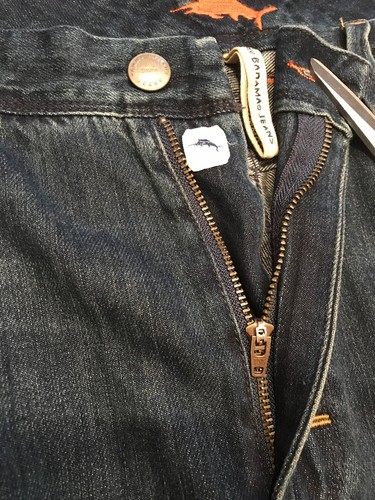 Tommy Bahama (Altered) Capri Jeans Standard Fit Medium Wash Denim Blue 40x23.5 - Picture 3 of 11