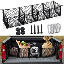 Cargo Net Trunk Bed Organizer Mesh Storage Net Bed Grocery Holder for SUV Pickup