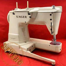 Rare SINGER 431G Chainstitch FreeArm Sewing Heavy Duty Machine Serviced 3FTERS