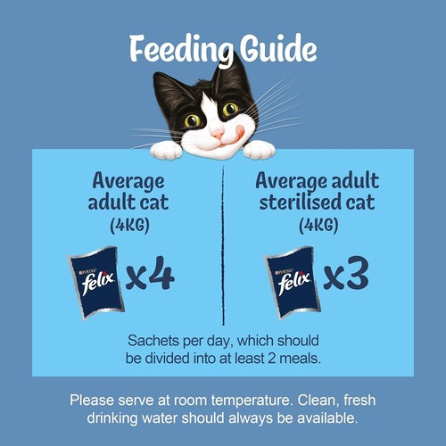 FELIX ORIGINAL Fish Favourites in Jelly Wet Cat Food 40X85G - Picture 4 of 7