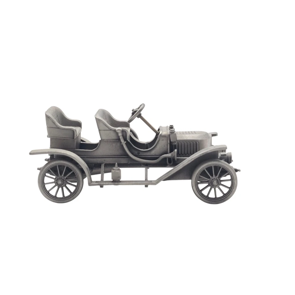 Coche modelo de peltre Stanley Steamer 1909 Danbury como nuevo Foto 3 de 4