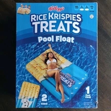 Giant Rice Krispies Treat Pool Float 6 Feet Extra Large Inflatable Blow Up