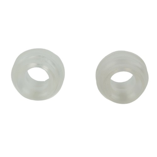 Hard Plastic Automobile Gear Shift White 2pcs High Quality Shifter Cable Bushing - Picture 9 of 12