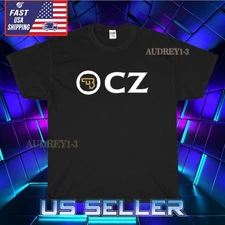 NEW SHIRT CZ-USA SERIES LOGO MEN'S T-SHIRT FUNNY AMERICAN USA SIZE S-5XL