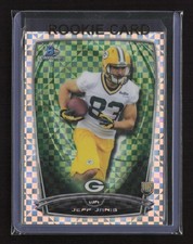 2014 Bowman Chrome #214 Jeff Janis Xfractor #/10 RC