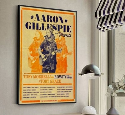 Aaron Gillespie & Friends March 2026 Tour Poster