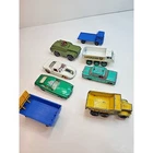 Lot of 8 Lesney Matchbox 1:64 Model Cars Trucks Parts Restoration Vintage