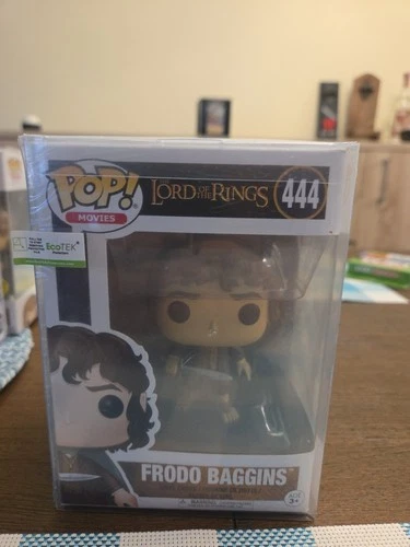 Funko POP! Movies: The Lord of The Rings - Frodo Baggins #444 Figure w/Protector