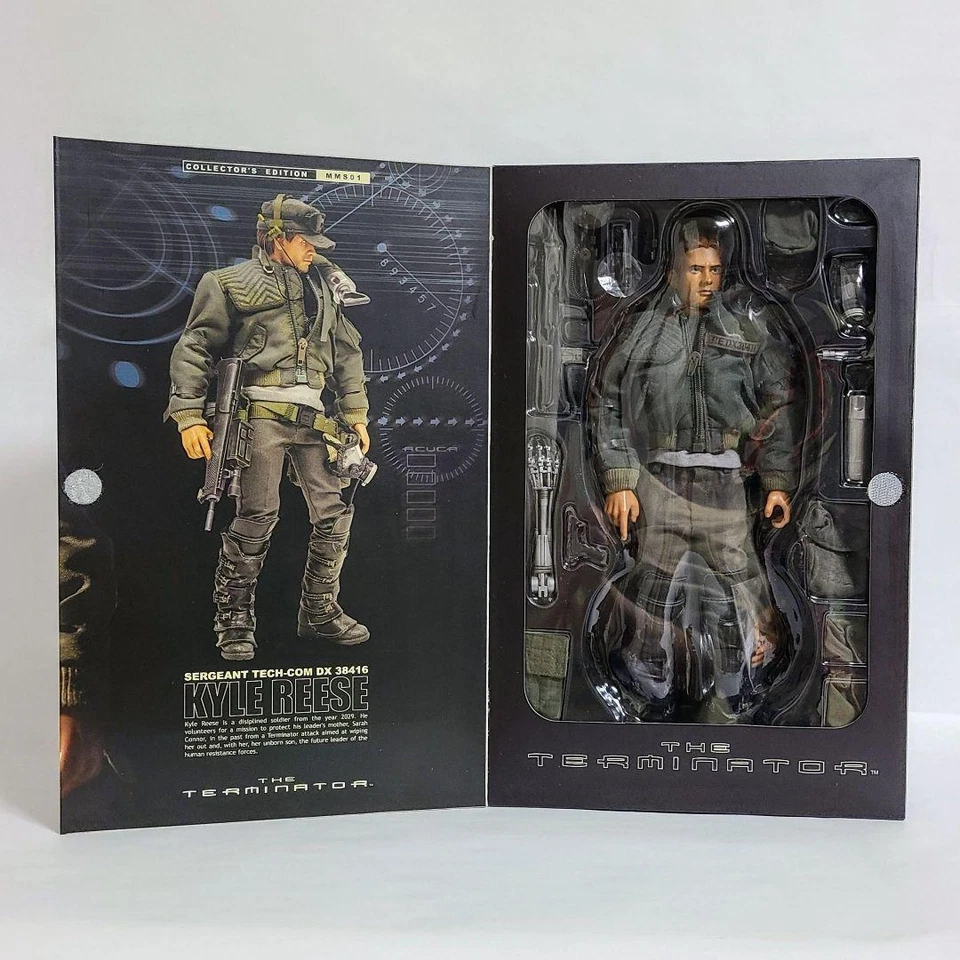 Hot Toys Movie Masterpiece Terminator Kyle Reese 1/6 MMS001 Used Rare Japan - Image 3 of 4