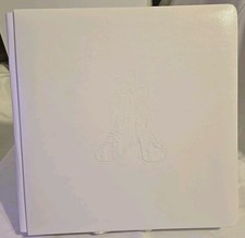 Creative Memories White Album Baby Booties Cover 12x12 Old Style With 15 Pages