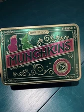 DUNKIN x WICKED Good For You Munchkin Tin Glinda & Elphaba Pink & Green 🩷💚