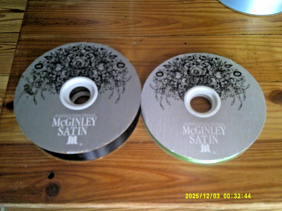 Bulk Ribbon 900 YARDS of Craft Floral Christmas Ribbon Trim 1-5/16" Wide #9 #40 - Image 3 of 4