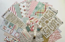 My Mind's Eye  "Sugar Plum"   Christmas Paper & Embellishments Set A - Save 55%