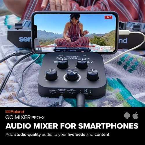 Roland Roland / Go: Mixer Pro-X Mobile Device On-Portable Mixer - Image 2 of 4