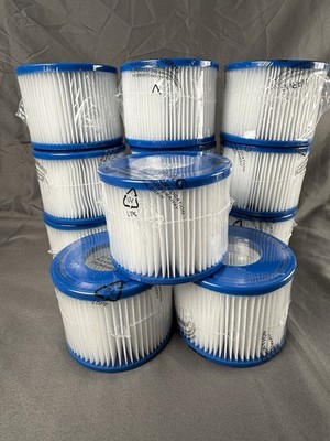 12pcs Type S1 Spa Hot Tub Pool Cartridge Filters for Intex PureSpa Replacement
