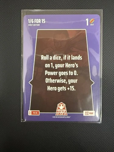2024 Bo Jackson Battle Arena Update 1/6 For 15 SSP Play #PL-14 First Edition