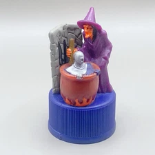 Pepsi Man Witch Help! Bottle Cap Collection Mini Figure Mascot Rare Japan F/S