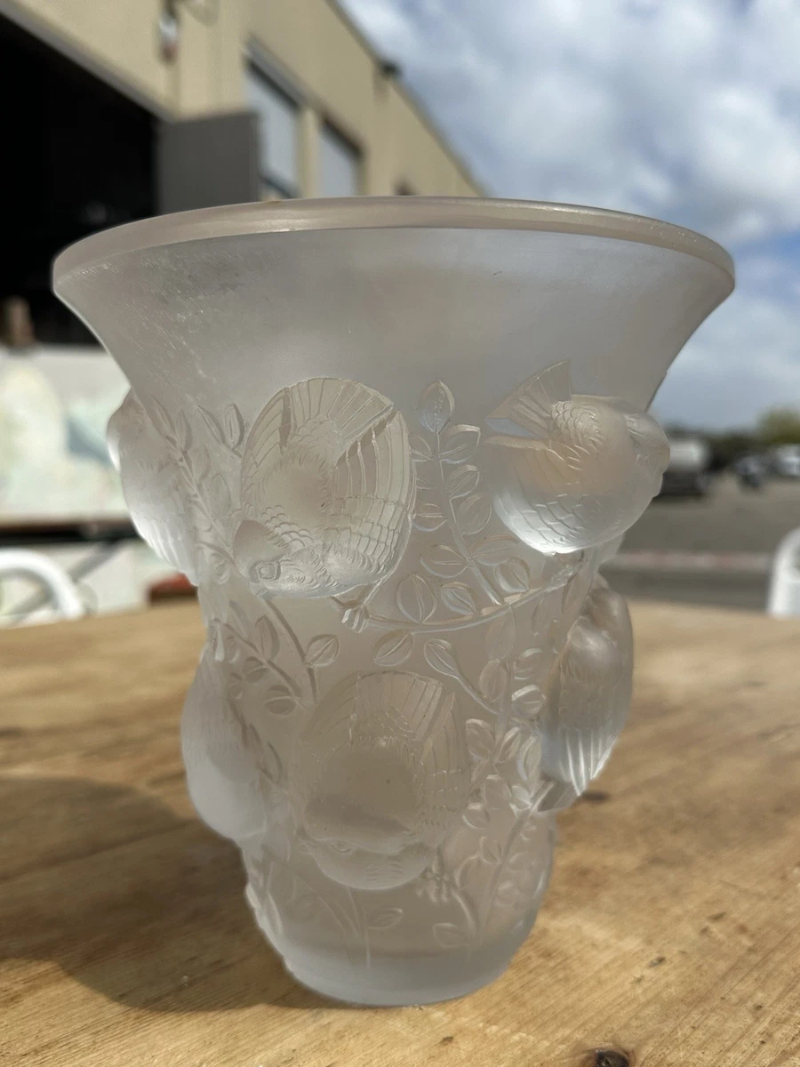 Paire de vases décoratifs en céramique peints à la main