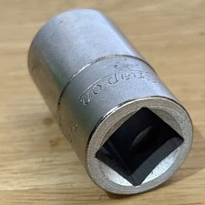 Snap On 5/8" Shallow Socket 1/2" Drive 12 Point SV201 Vtg USA