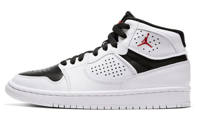 NIKE AIR JORDAN ACCESS 1 ONE RETRO WHITE BLACK 5Y = Sz 6.5 WOMENS