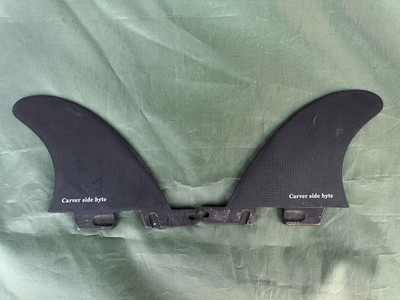FCS II Carver Side Bite Single Surfboard Fin Black Used One
