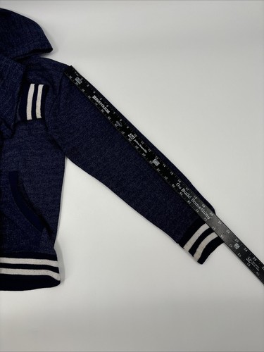 U.S. Polo Assn. Hoodie Boys 14/16 Blue USA Flag, Full Zip Sweatshirt With Logo - Picture 6 of 16