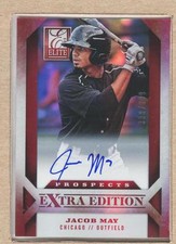 Jacob May 151 2013 Elite Extra Edition Autograph Auto On-Card 338/899