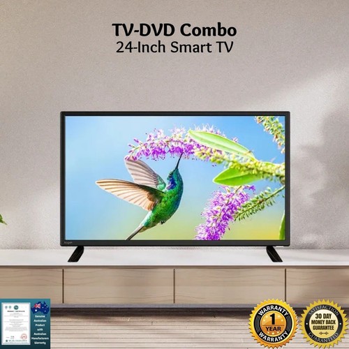 Kogan 24" LED WebOS ThinQ AI Smart TV & DVD Combo USB Home Theatre Entertainment - Picture 2 of 12