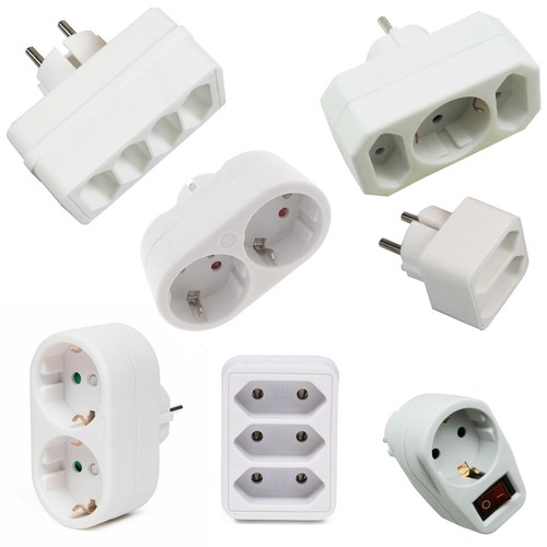 Steckdosenleiste Mehrfachsteckdose Steckdose Euro Mehrfachstecker 2 3 4 fach USB - Bild 1 von 16